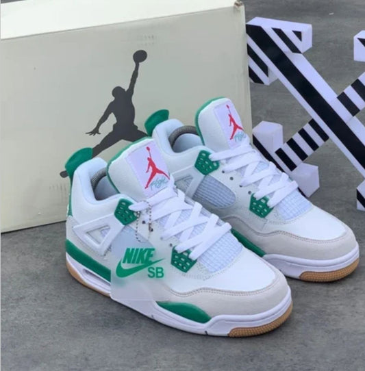 Jordan 4 Se Retro 4 white & green