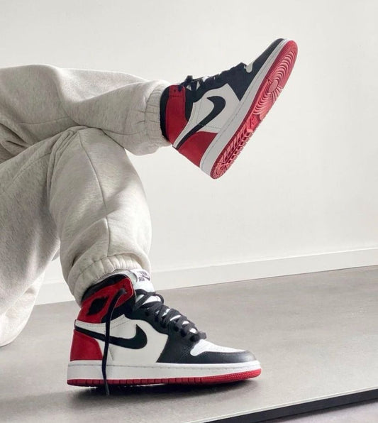 Jordan 1 retro high red and white