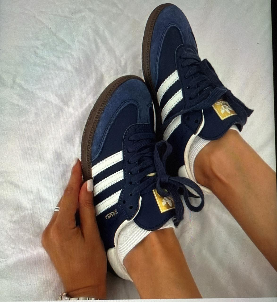 Adidas Samba Spezial Navy gold