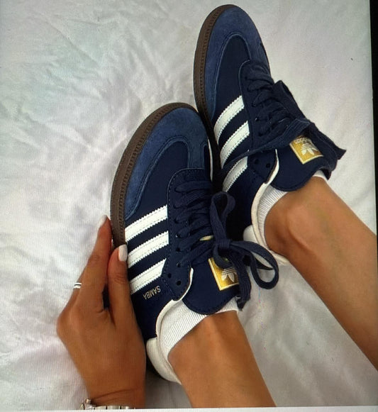 Adidas Samba Spezial Navy gold