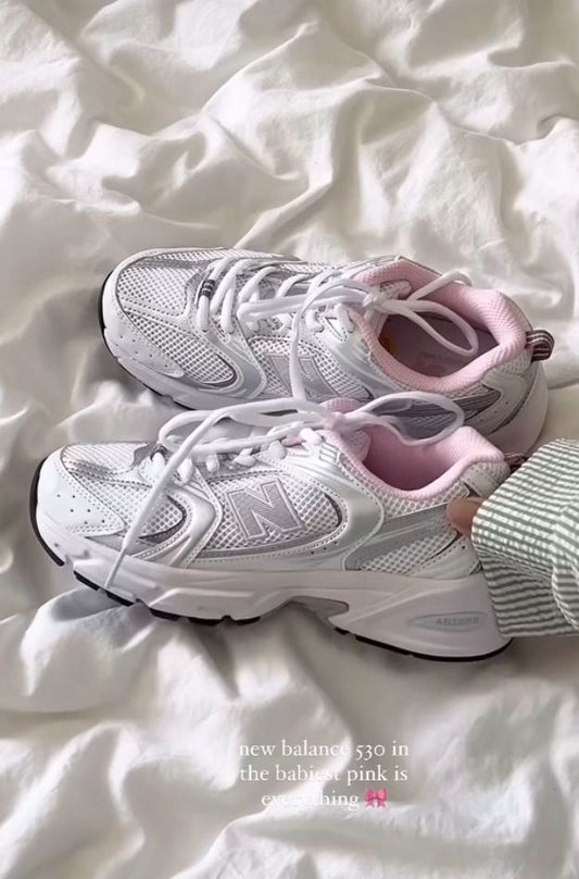 New balance White grey
